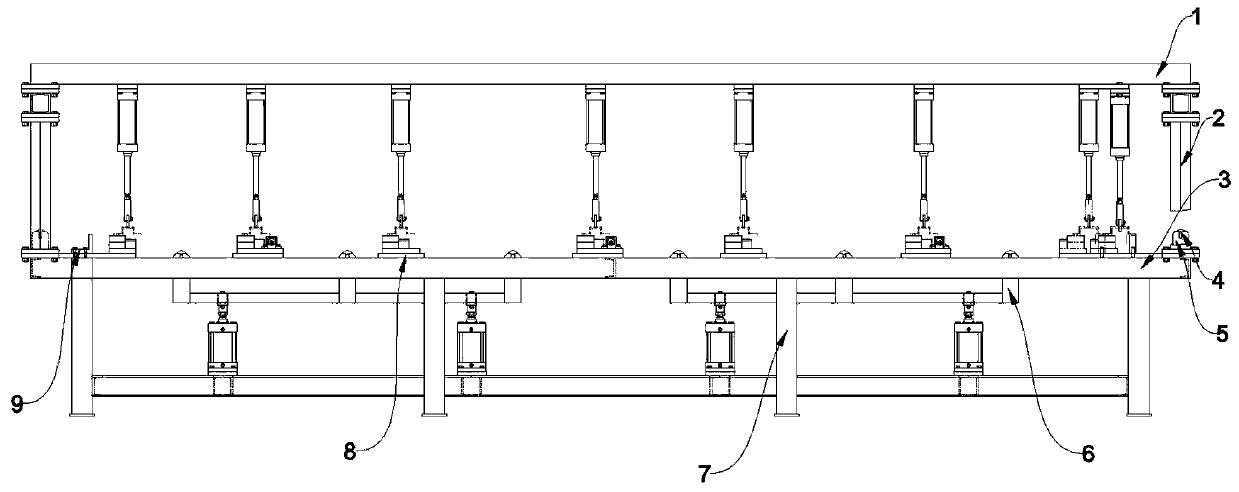 Welding tool clamp for military vehicle sideboard assembly