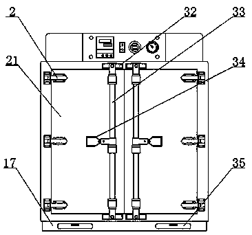 High-efficiency food drying box