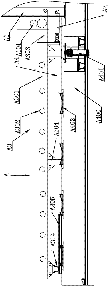 Uncoiling, centering, clamping and conveying and trimming unit for hot-rolled double-layer bimetallic composite coiled material/sheet material