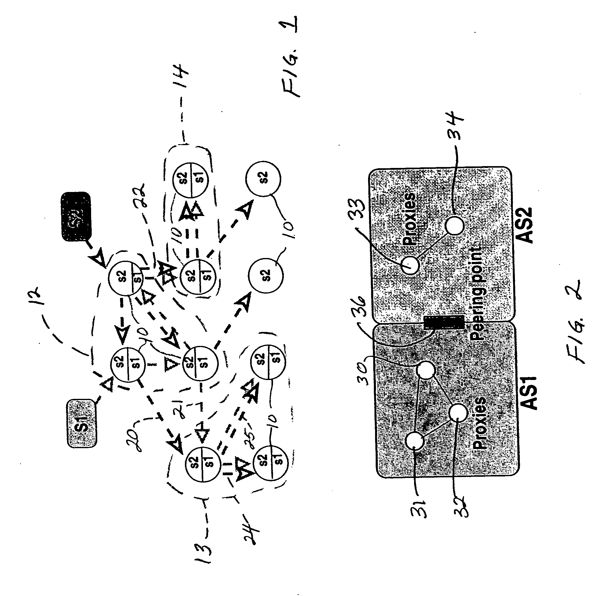 Resource-aware adaptive multicasting in a shared proxy overlay network