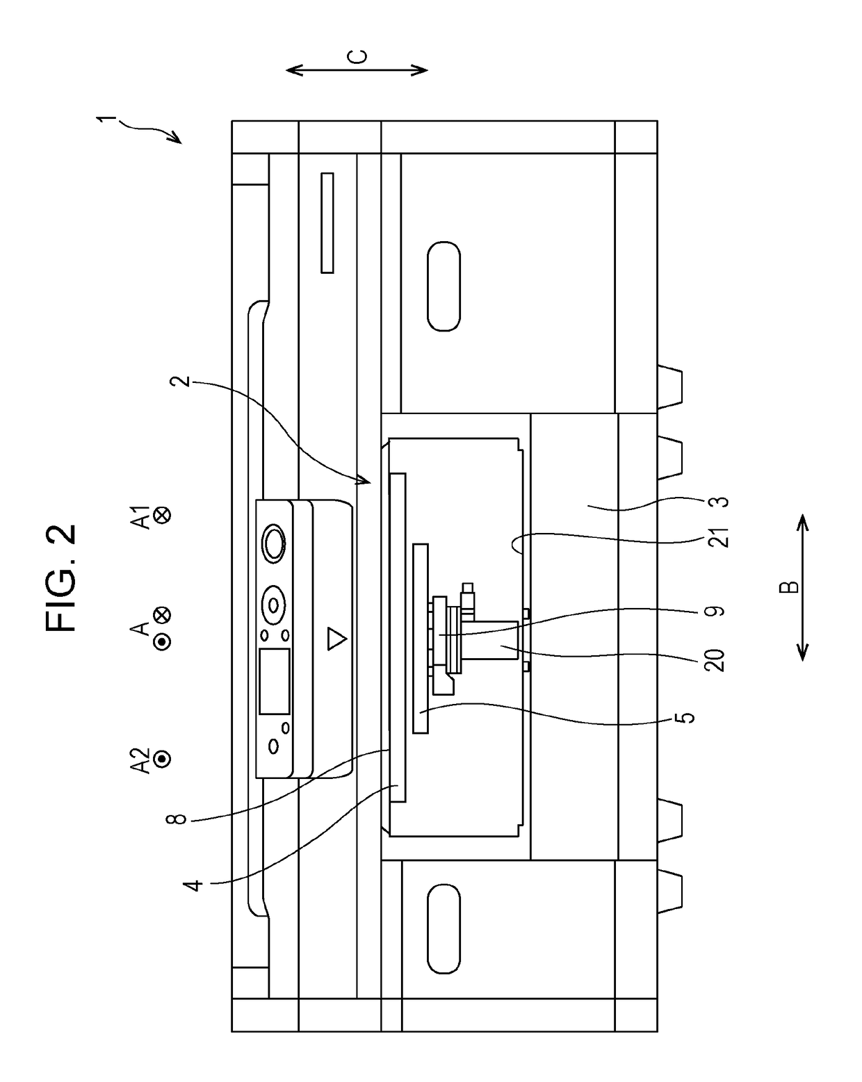 Printing apparatus and medium support method