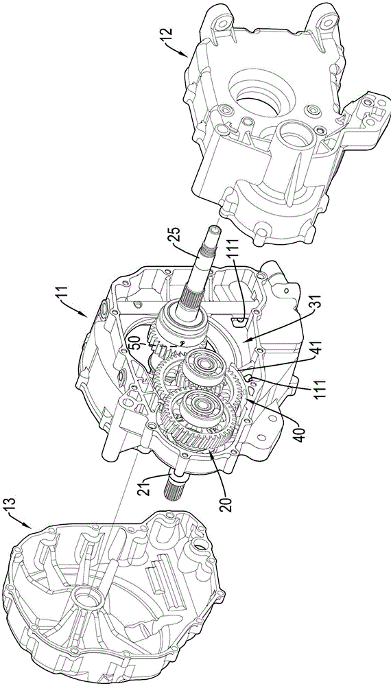 Engine oily structure