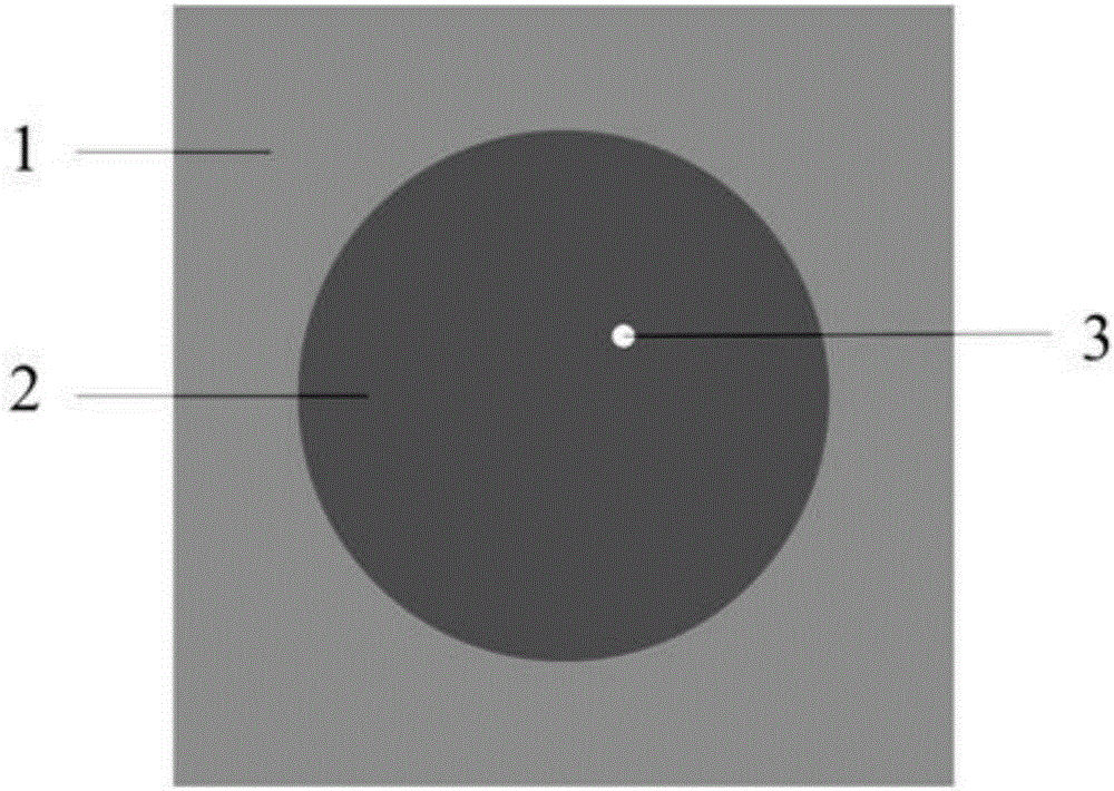 High gain microstrip antenna based on air gap