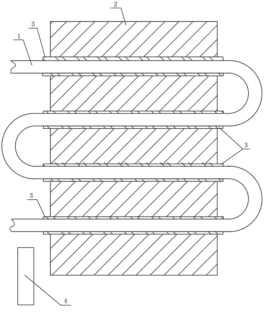Liquid cooling insulation type radiator