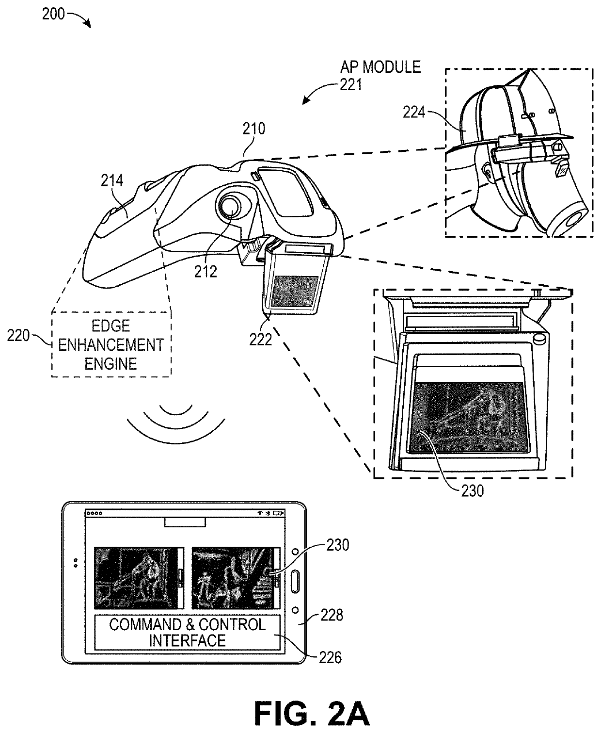 Wearable assisted perception module for navigation and communication in hazardous environments