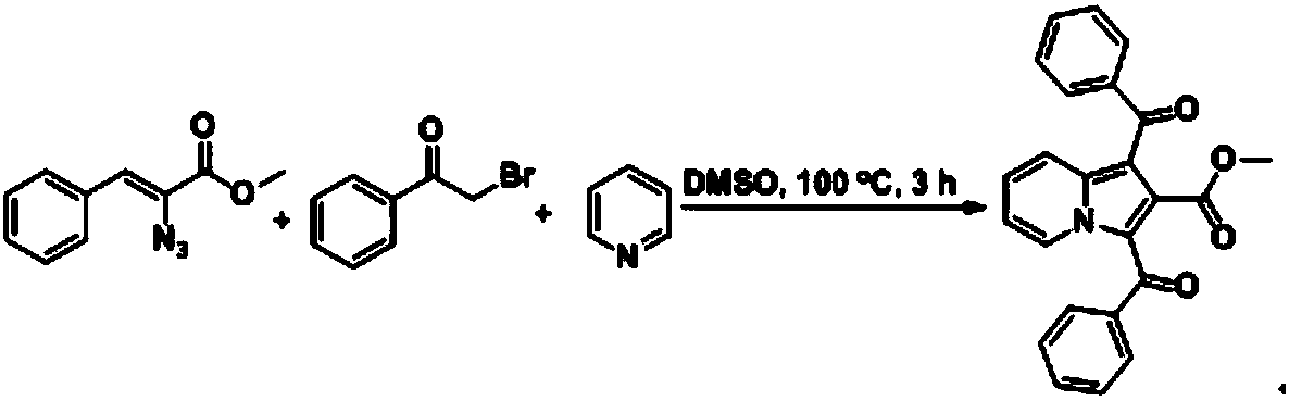 1,2,3-trisubstituted indolizine derivative and preparation method thereof