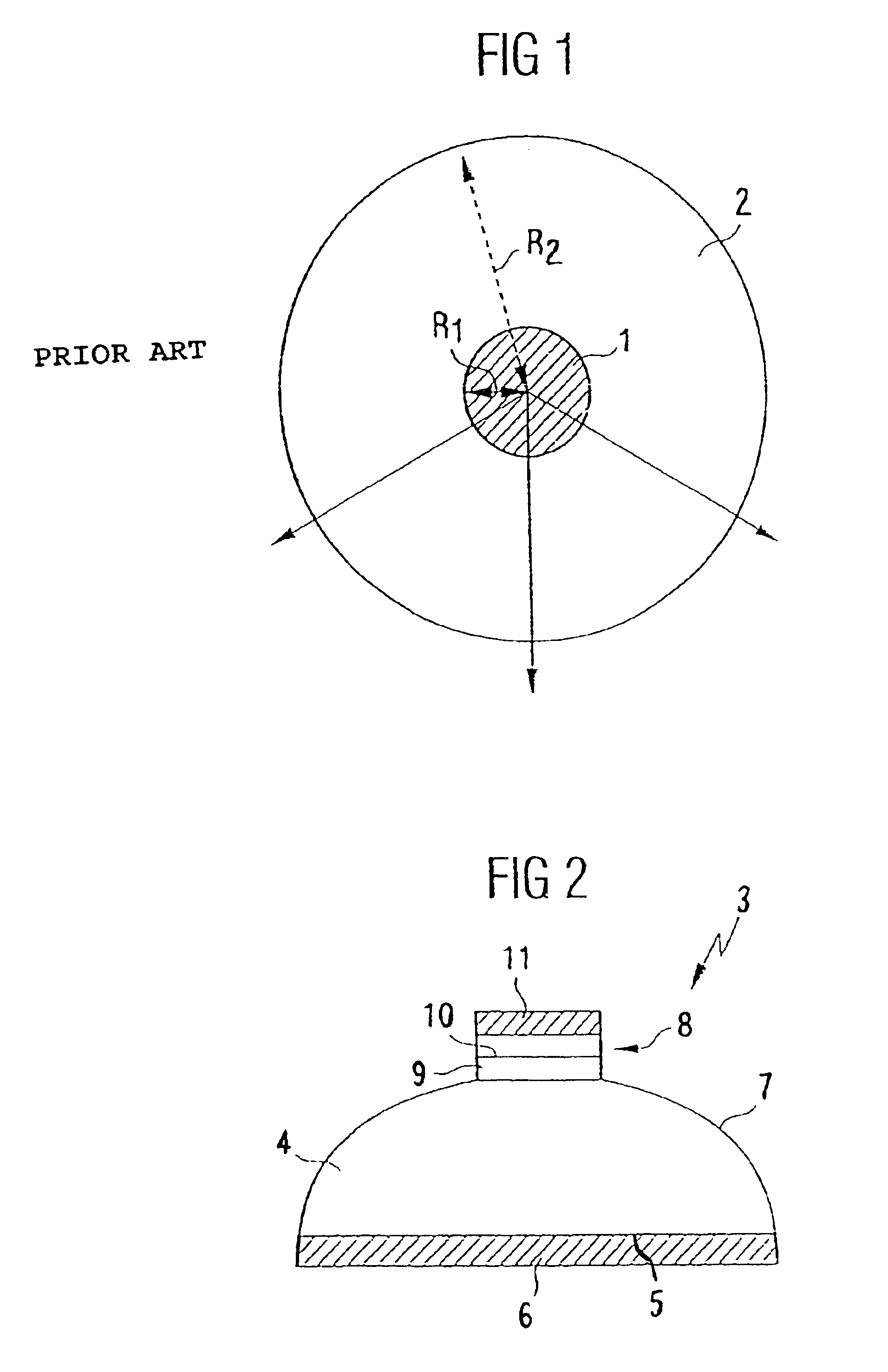 Radiation-emitting chip