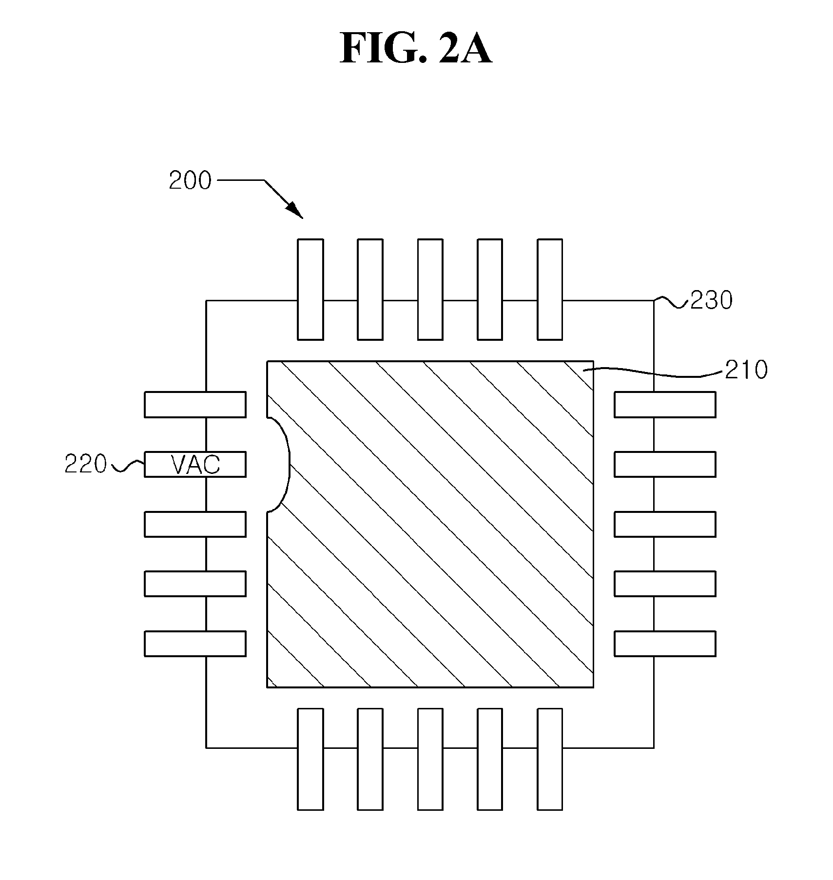 Substrates and integrated circuit chip with improved pattern