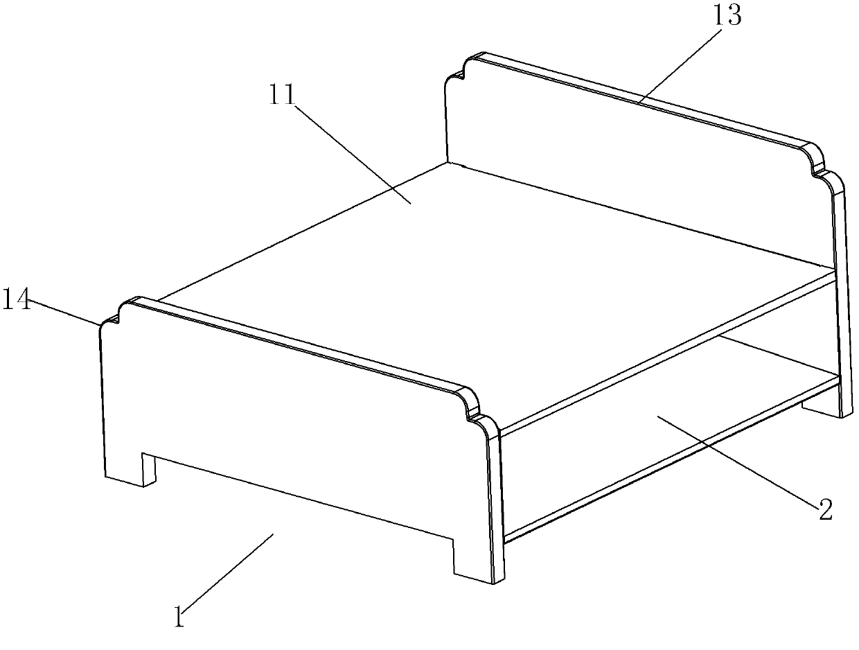 Multifunctional bed