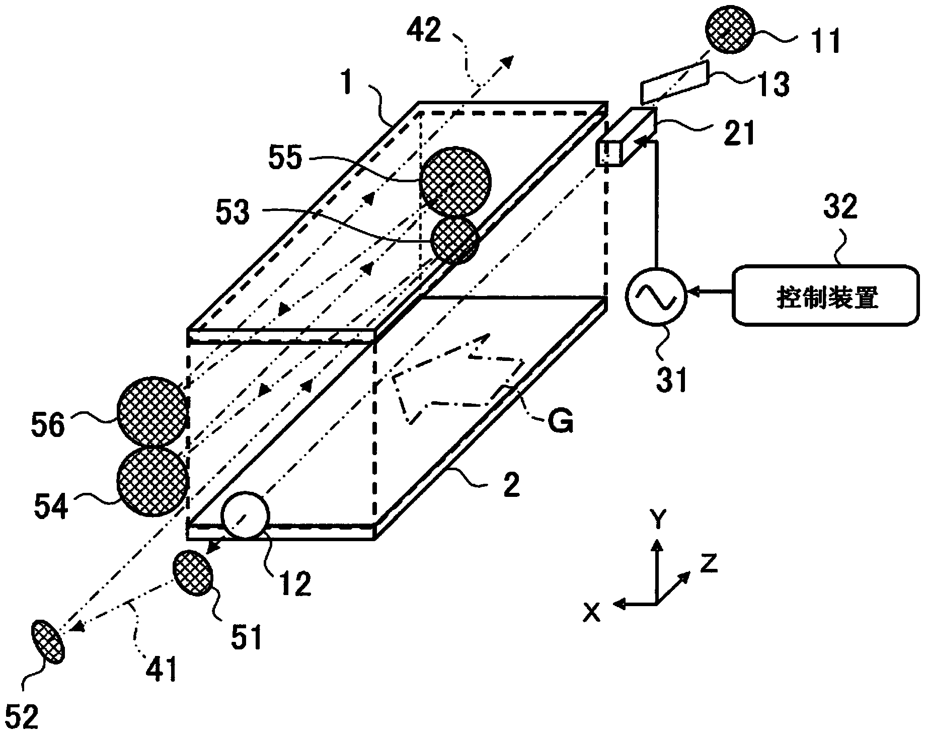 CO2 laser device and CO2 laser processing device