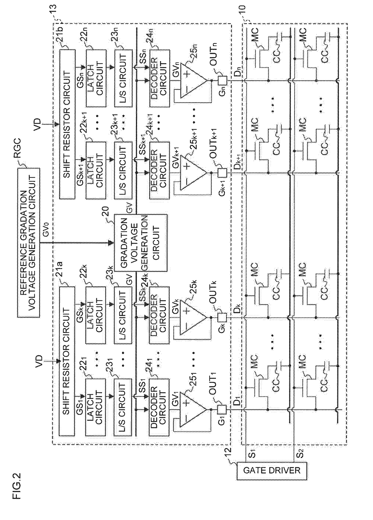 Output amplifier and display driver