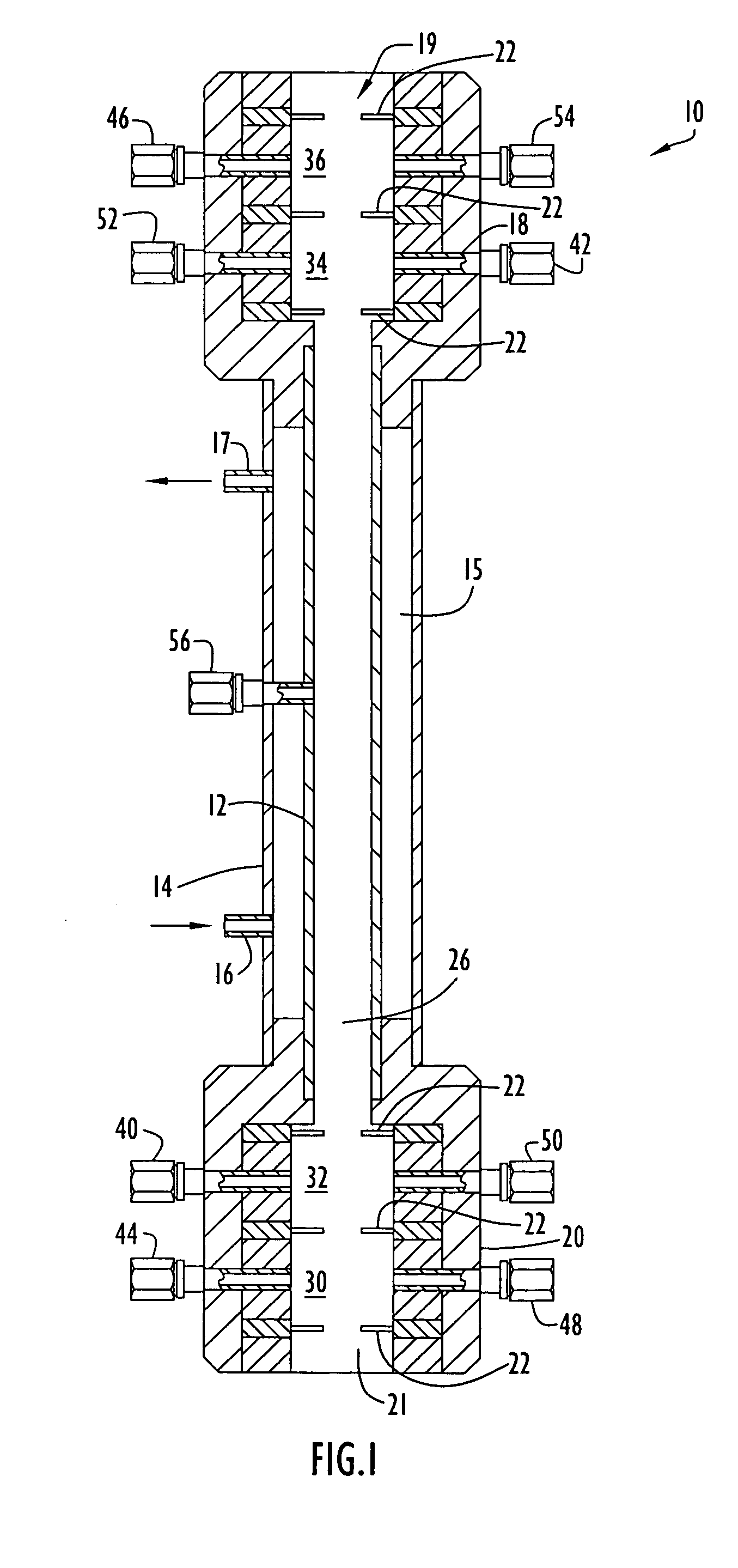 Fiber coolant system including improved gas seals