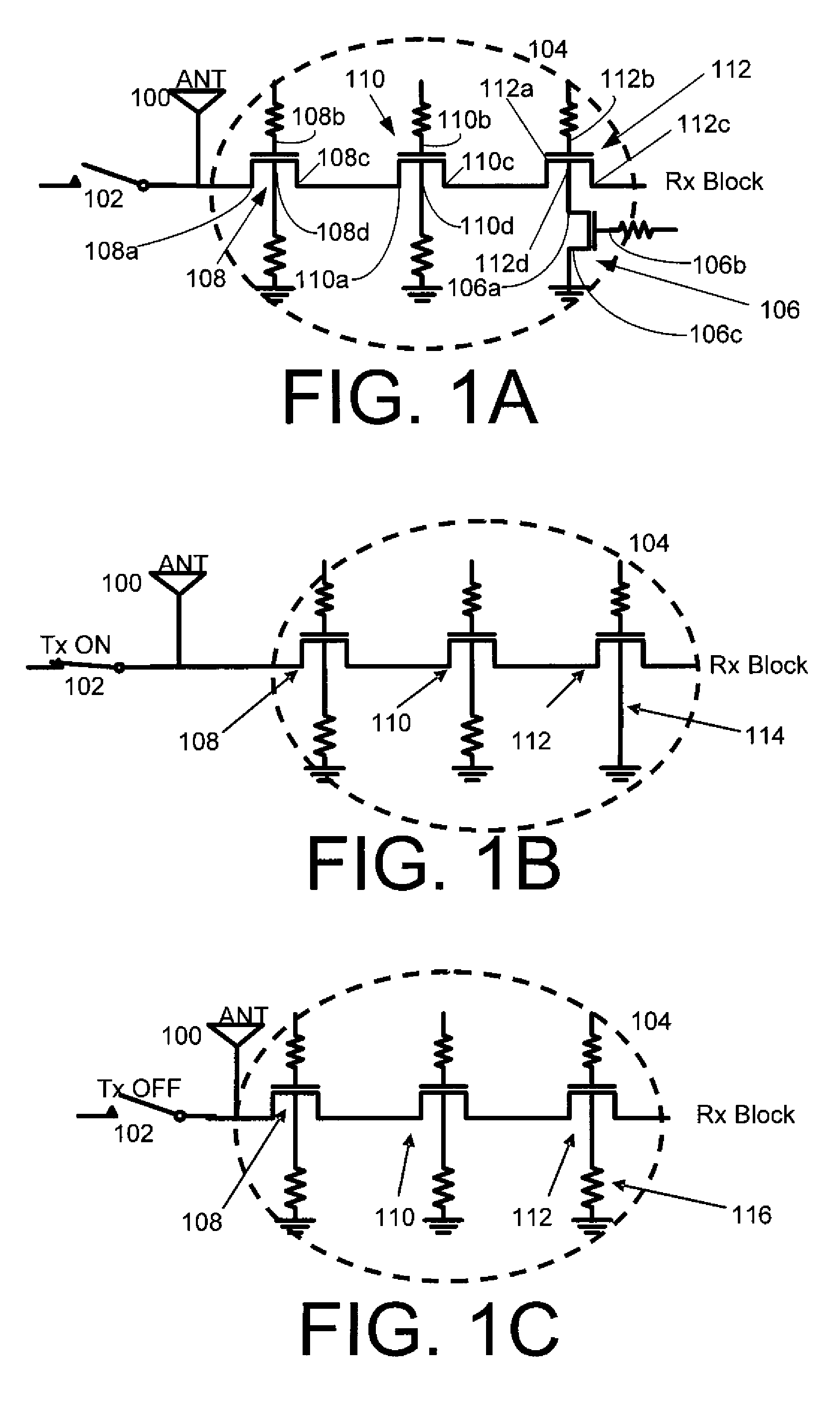 Systems, methods, and apparatuses for high power complementary metal oxide semiconductor (CMOS) antenna switches using body switching and substrate junction diode controlling in multistacking structure