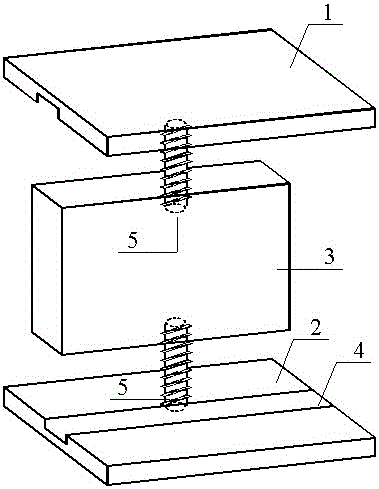 Fireproof I-shaped high-strength bamboo laminated wood beam and preparation method thereof