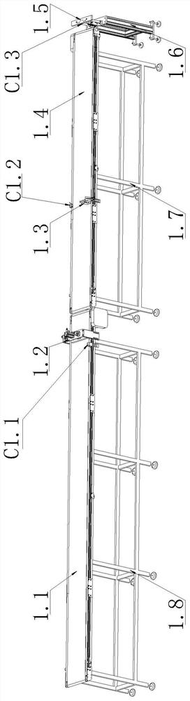 Wooden door frame automatic assembly equipment