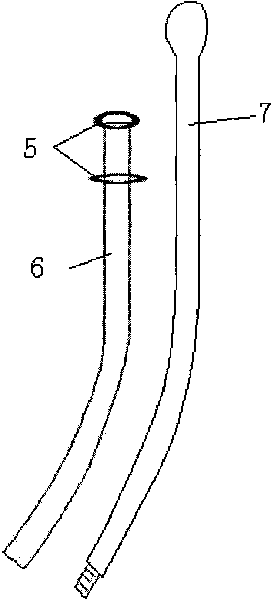 System for placing brachytherapy source in airway