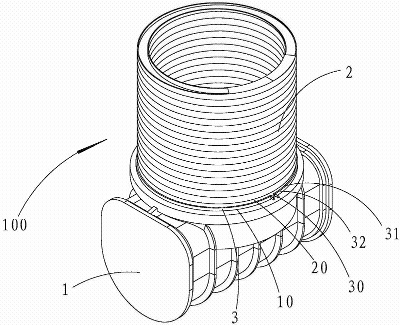 Connection structure of well base and pitshaft of inspection well