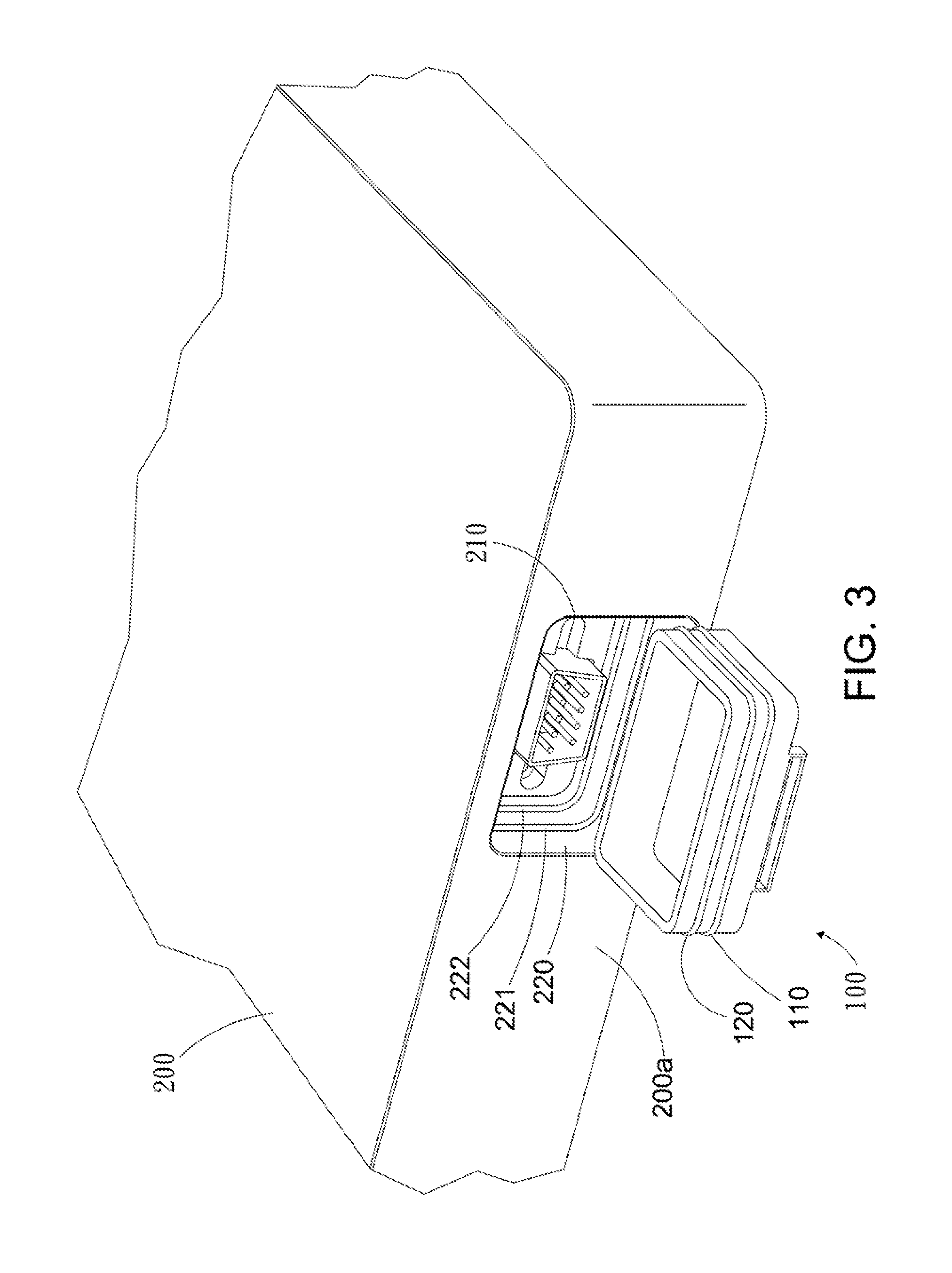 Waterproof assembly for electronic device and watertight door thereof