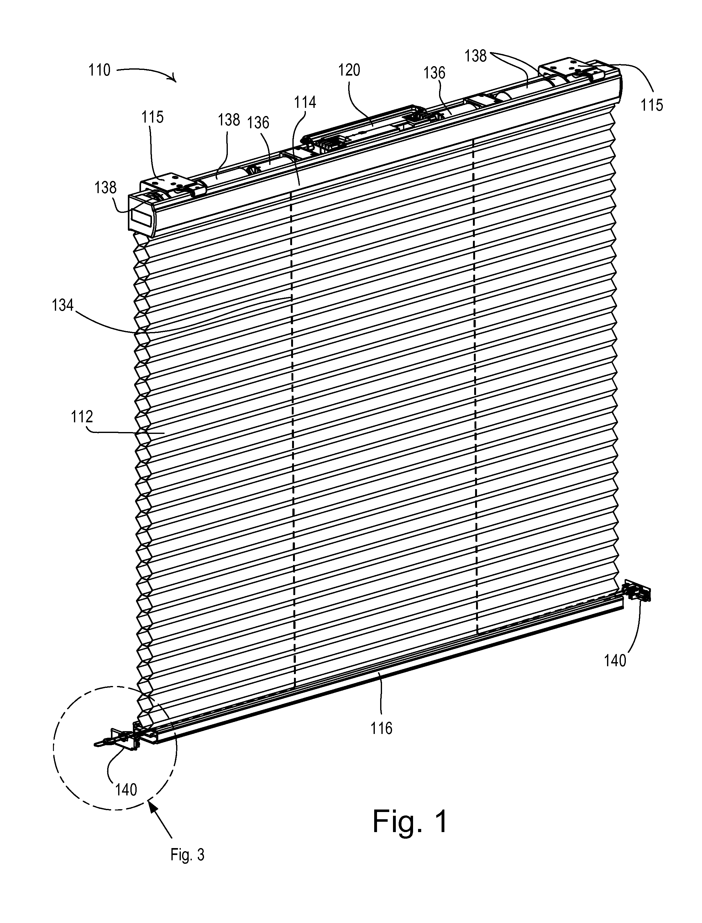 Window Treatment having an Adjustable Bottom Bar