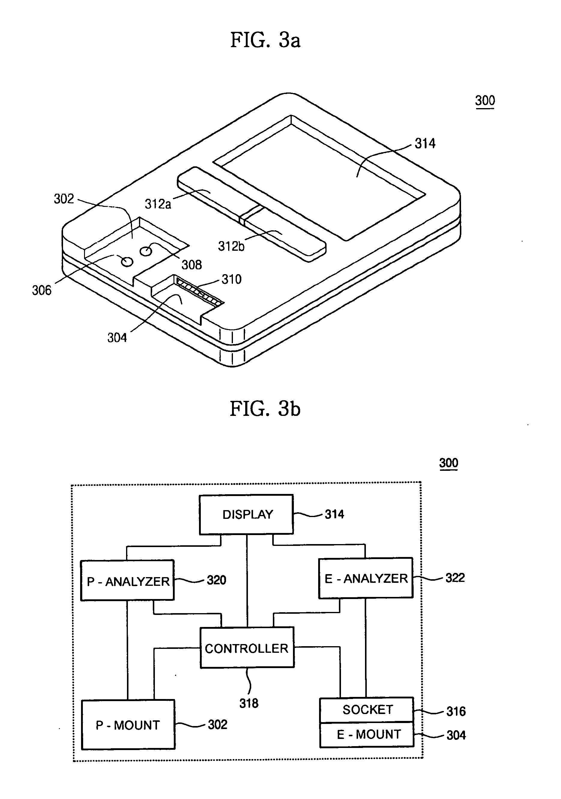Device for quantitative analysis of biological materials