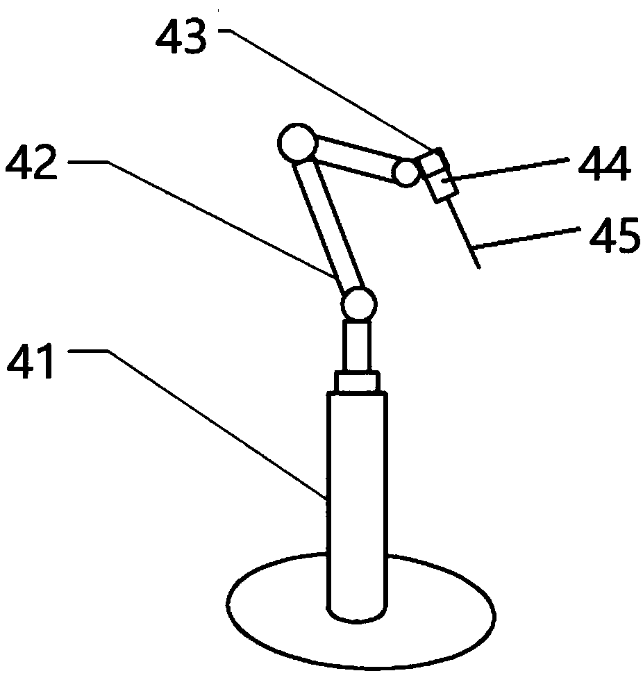 Robot puncturing control method and device