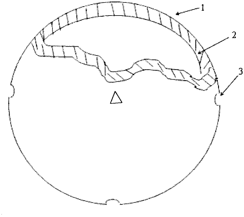 Method for preparing hollow perforated porcelain ball