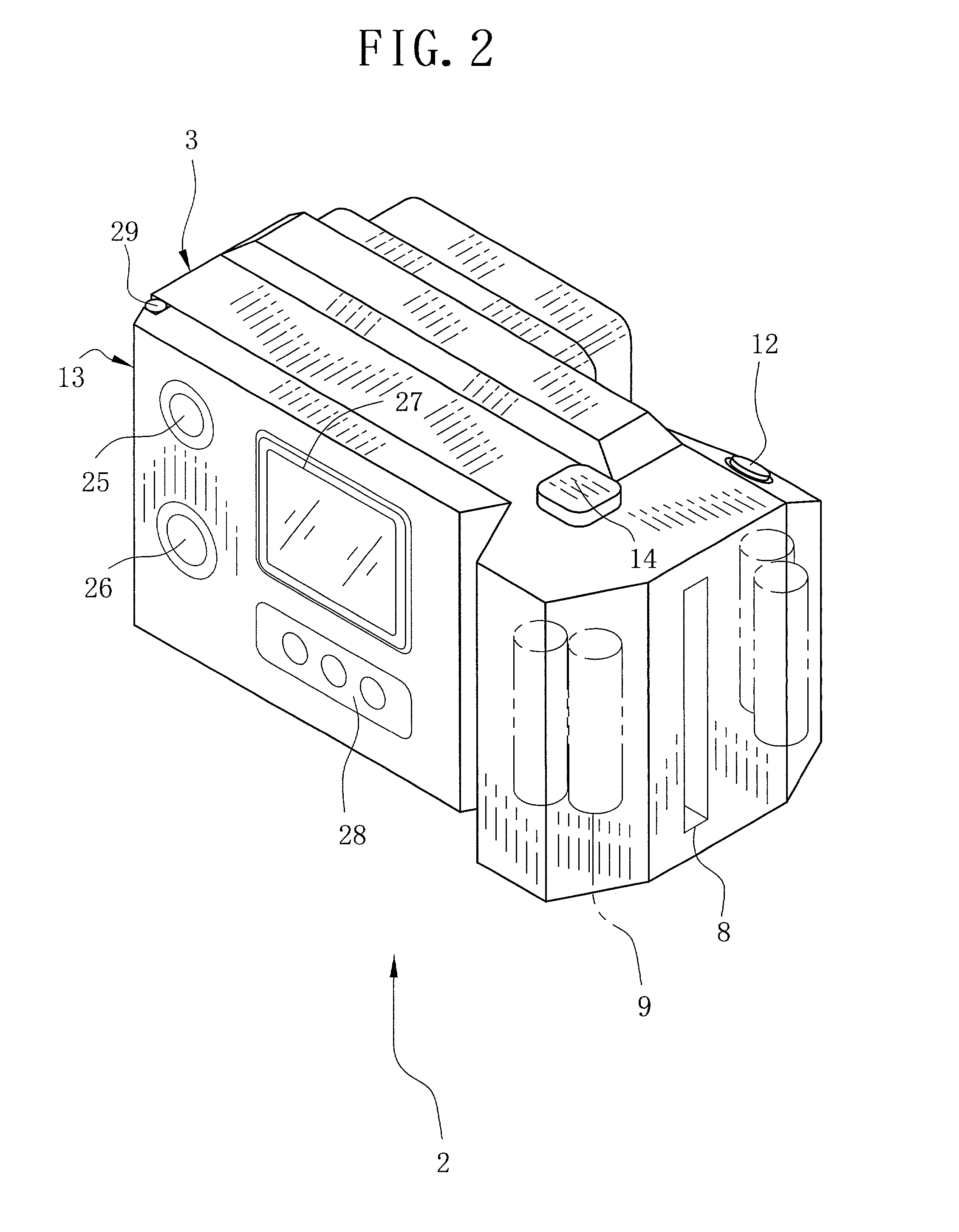 Film pressing device for instant photographic type image recording apparatus