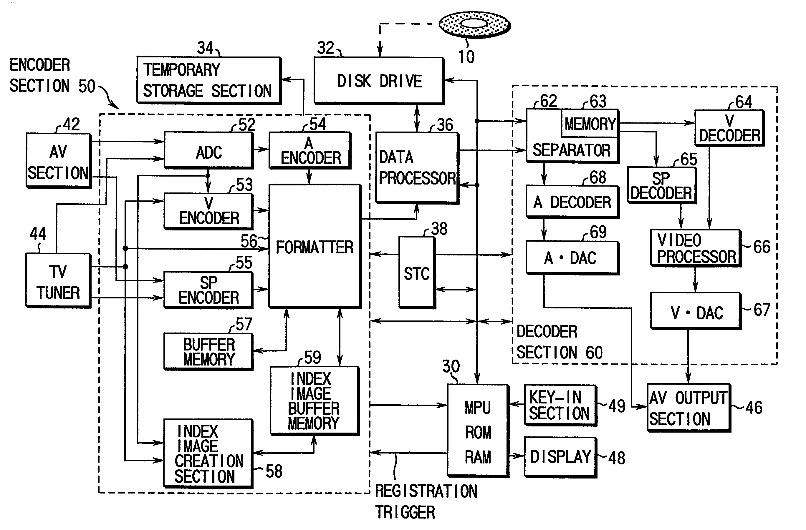 Recording medium, playback apparatus and recording/playback apparatus thereof