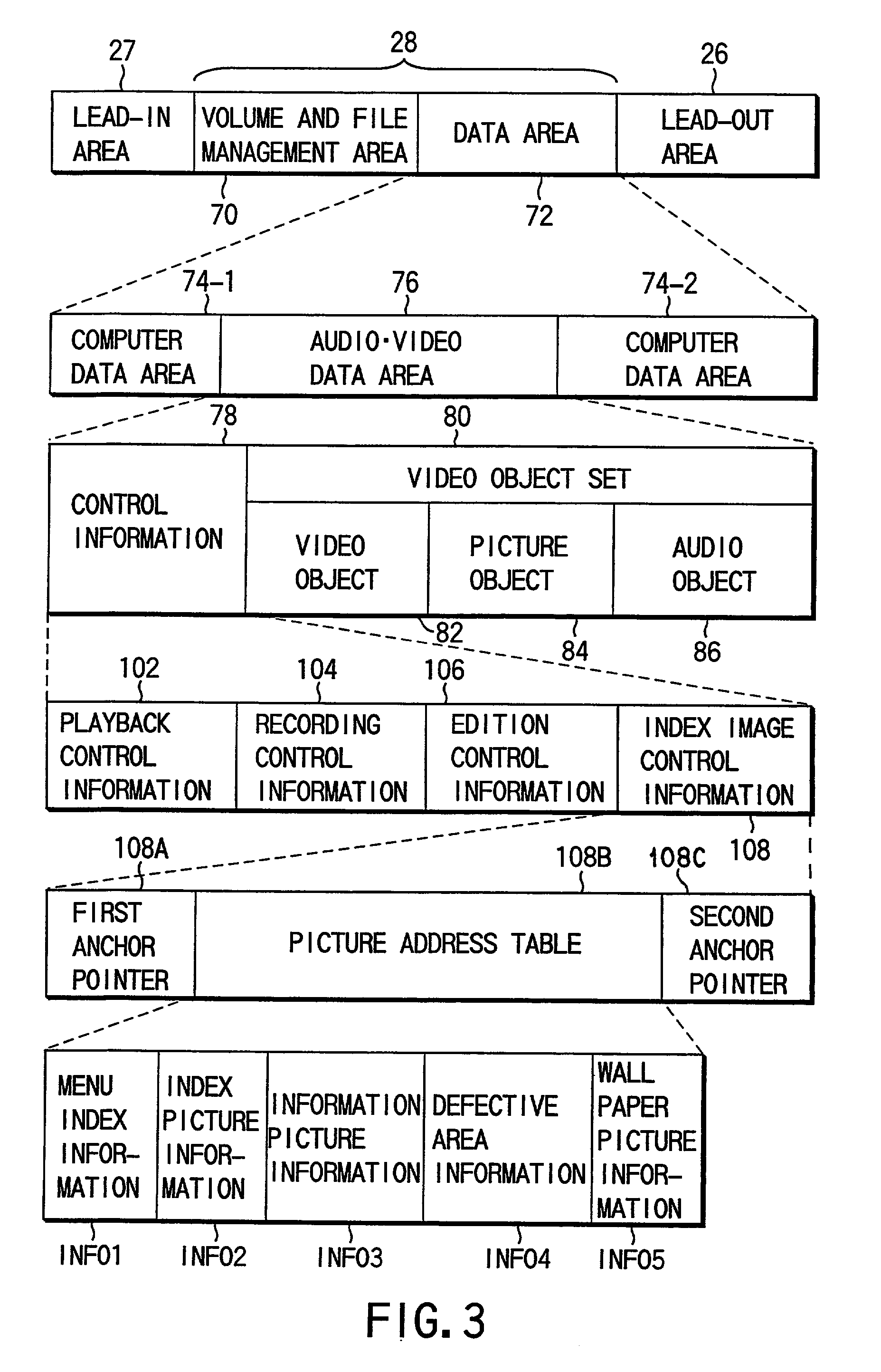 Recording medium, playback apparatus and recording/playback apparatus thereof