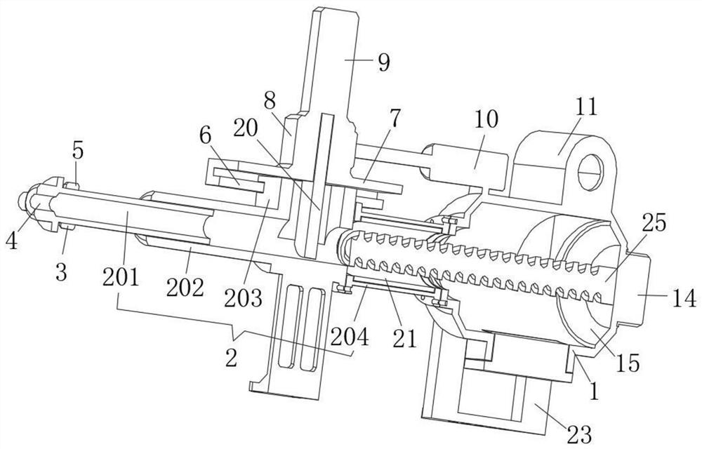 An injection joint for injection molding machine with pressure supply design