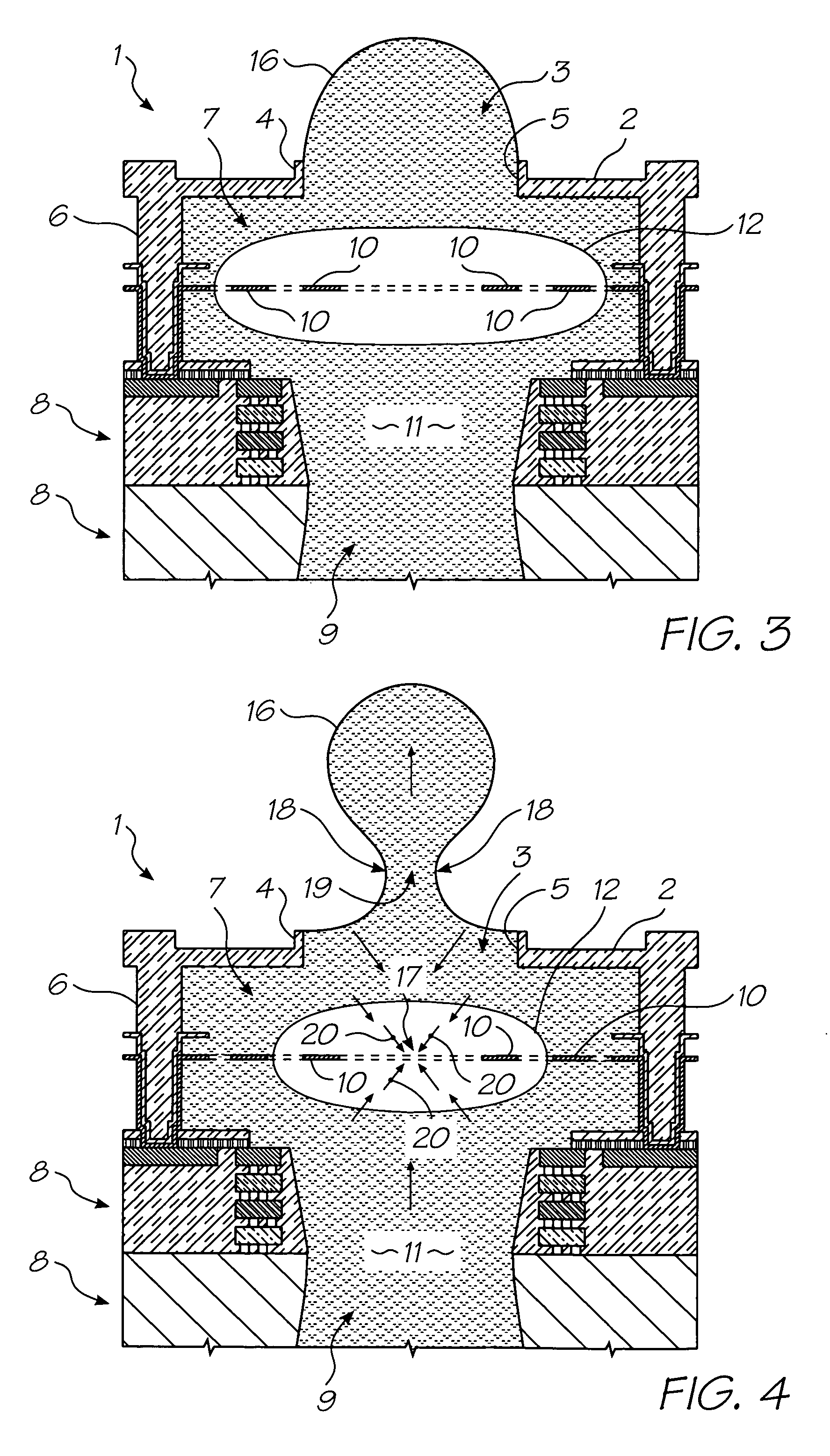 Inkjet printhead heater elements with thin or non-existent coatings