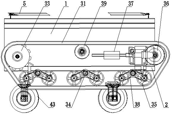 Multifunctional tracked vehicle