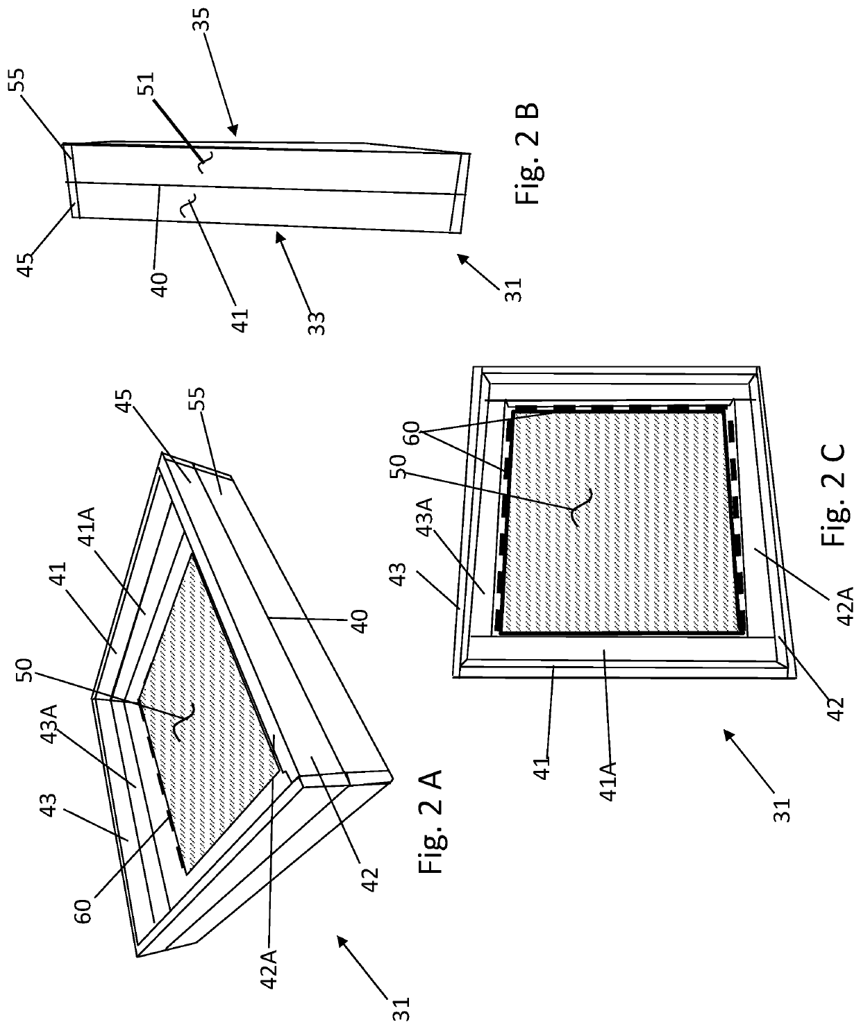 Window device with a cement board as a frame material