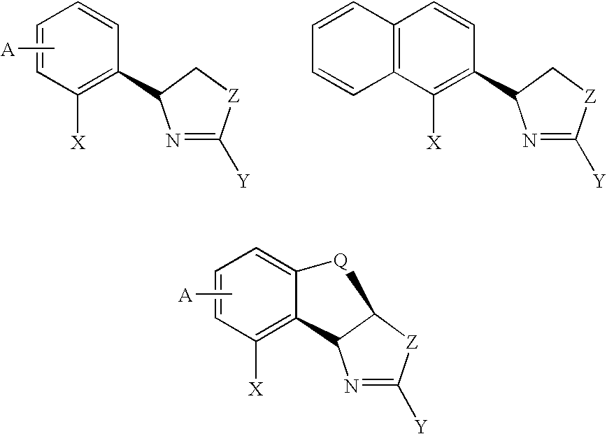 Oxazoline ligands for asymmetric catalysis