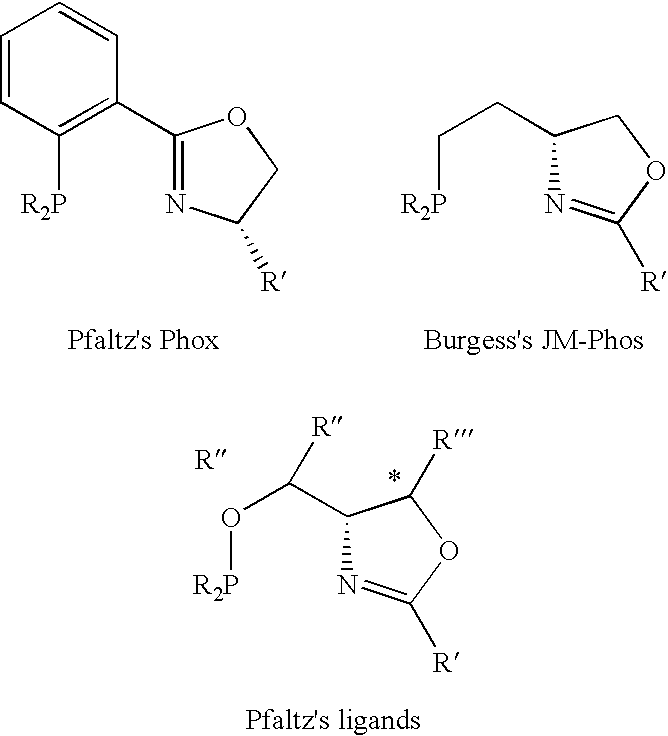 Oxazoline ligands for asymmetric catalysis