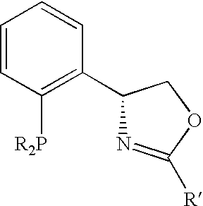 Oxazoline ligands for asymmetric catalysis