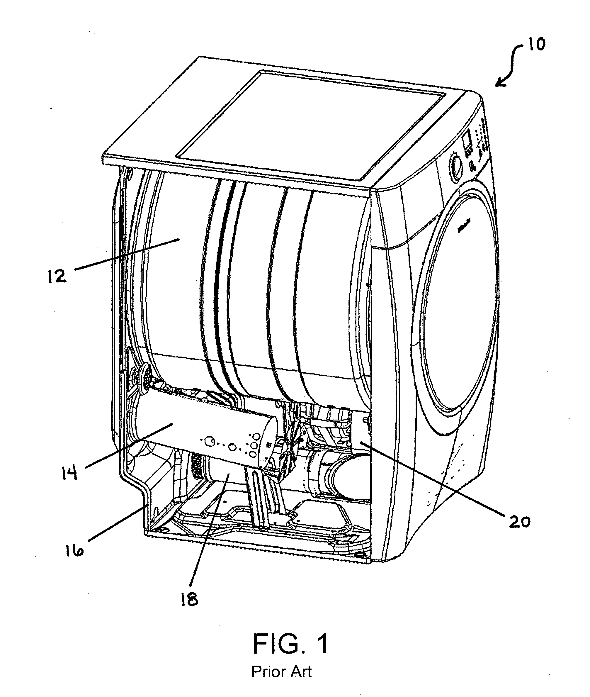 Dryer with Air Recirculation Subassembly
