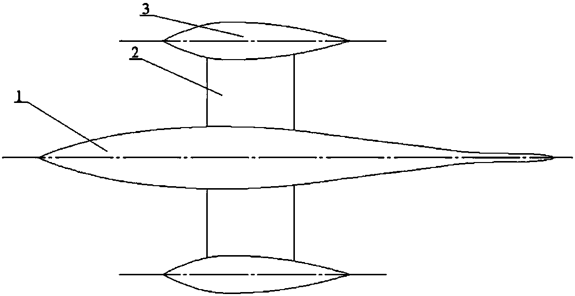 A high-performance composite ship model of an amphibious aircraft