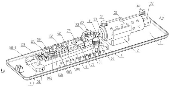 A device for rapid non-invasive blood pressure measurement of mouse tail pulse