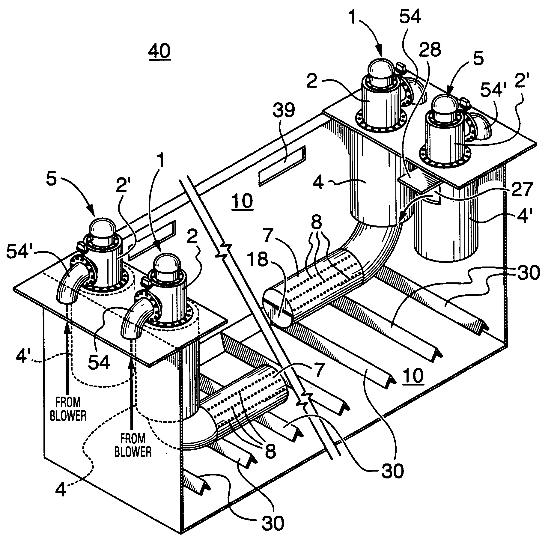 Startup burner assembly for snow melting apparatus and method of snow melting