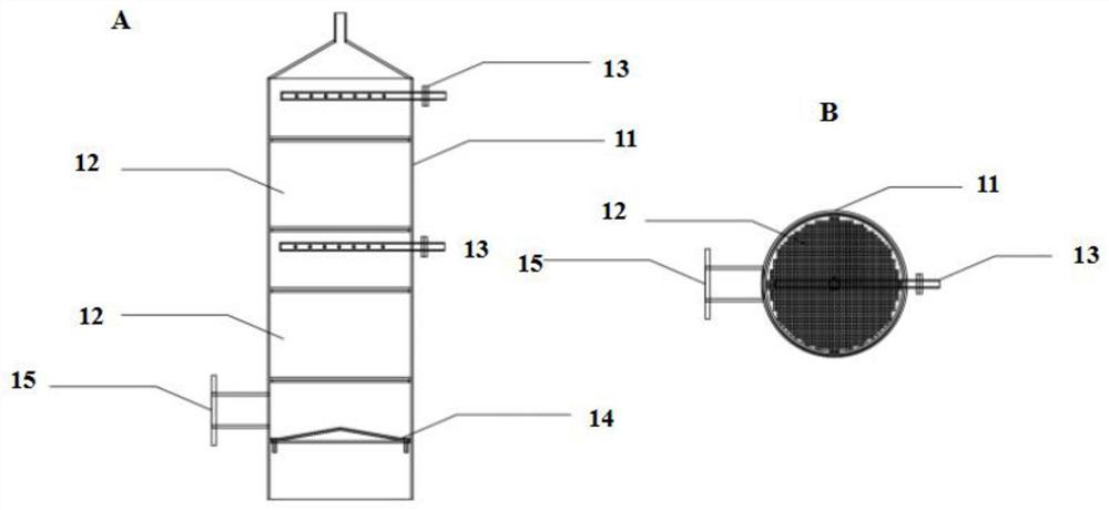 Device and method for recovering volatile gas generated in aerobic composting process