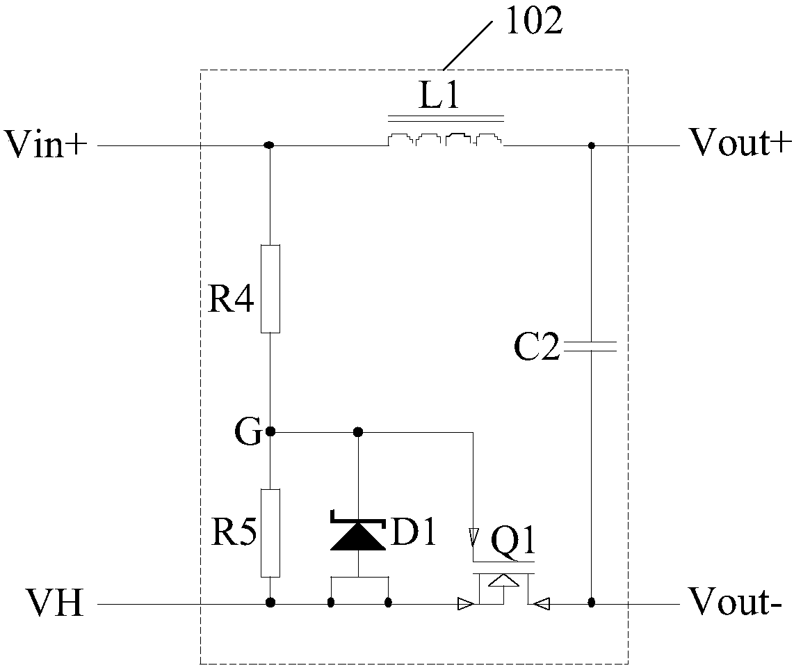 Short-circuit protection circuit with current limiting function