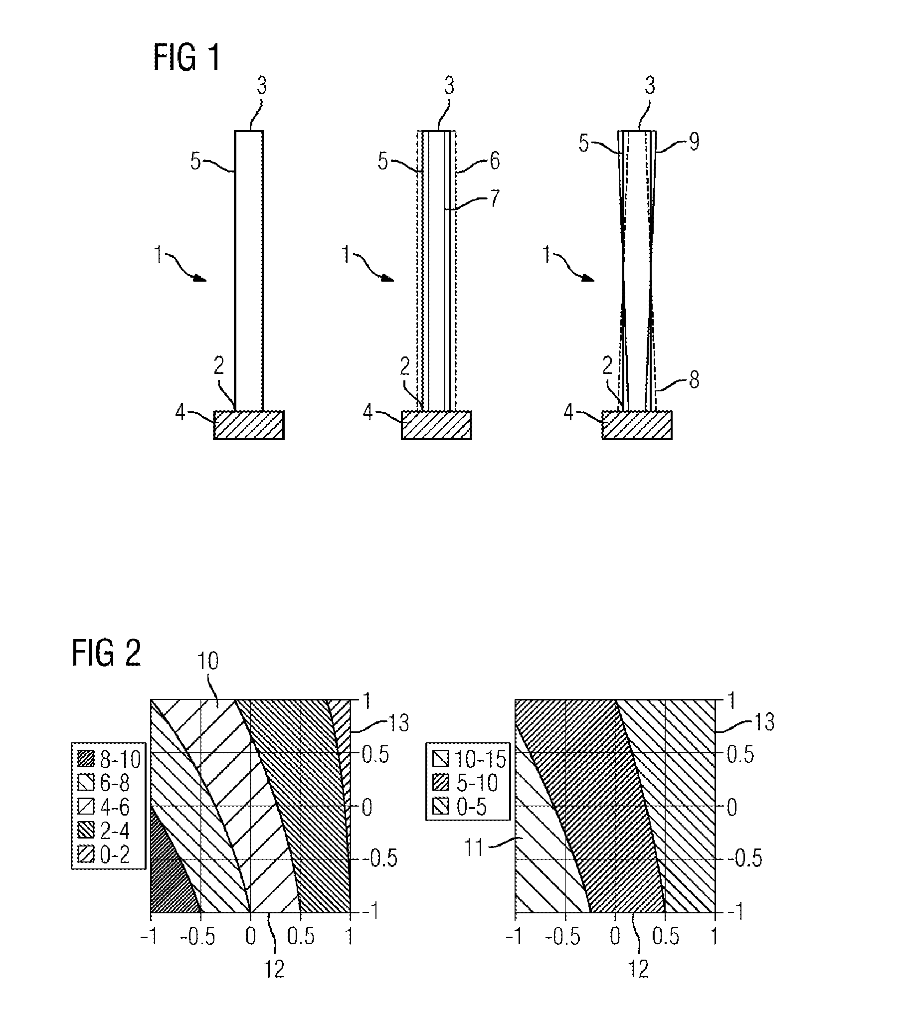 Method for detuning a rotor-blade cascade