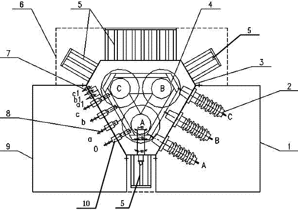 Oil-immersed transformer for wind turbine system