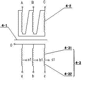 Oil-immersed transformer for wind turbine system