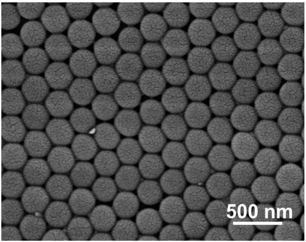 A kind of preparation method of functionalized monodisperse polystyrene hybrid colloidal emulsion