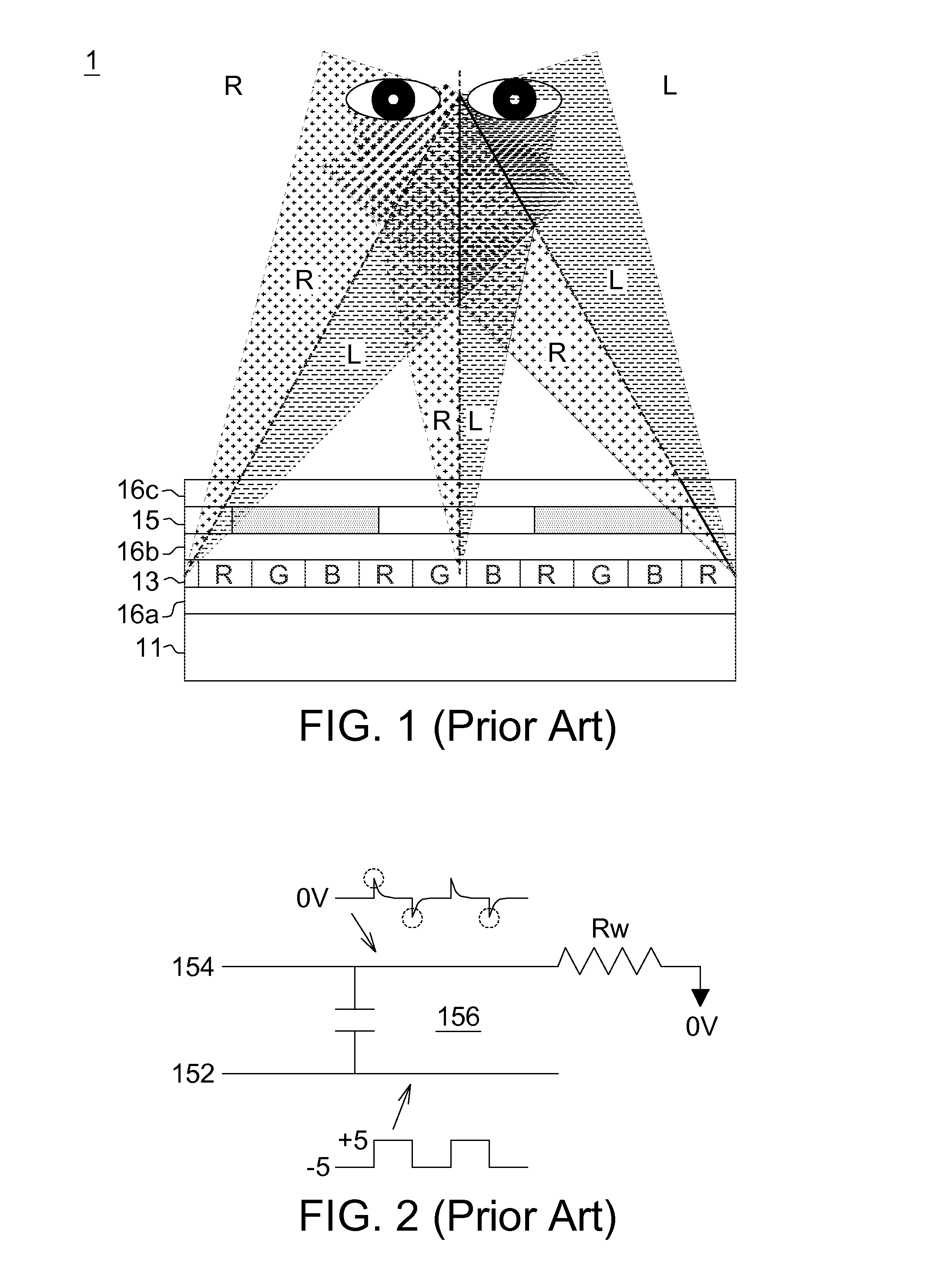 2d/3d switchable parallax barrier display