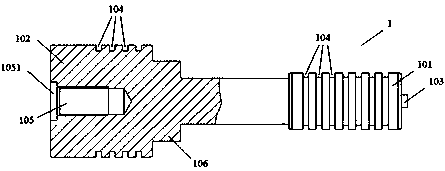 Processing method for piston rod assembly