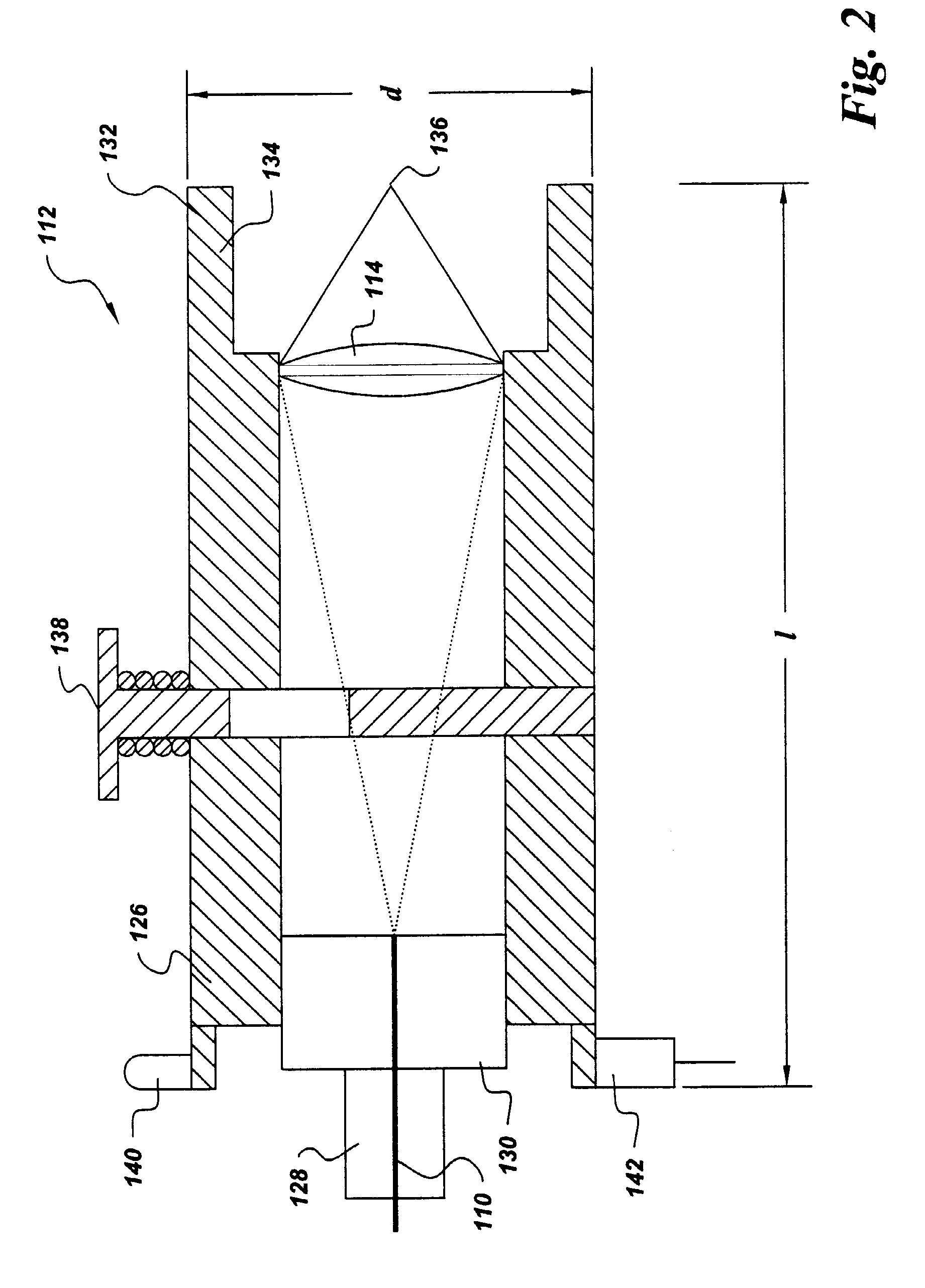 Fiber optical apparatus and system for in situ laser plasma spectroscopy