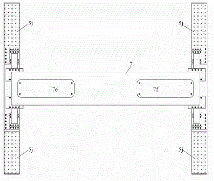 Gantry type hull sectional drawing machine